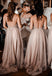 Mismatched Tulle A-Line Backless Applique Elegant Bridesmaid Dress, FC1733